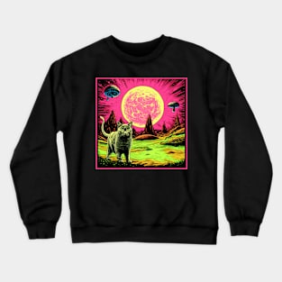 Space Cat Crewneck Sweatshirt